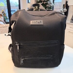 Dagne Dover XL Black Mesh Diaper Bag